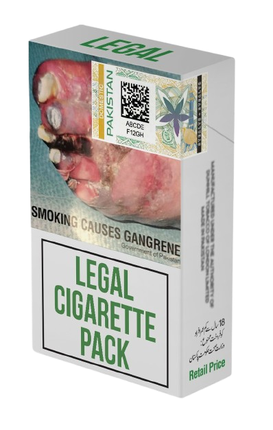 Legal Tax-Paid Cigarette Pack